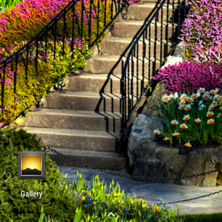 Garden mobile wallpaper