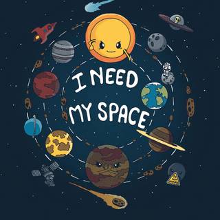 Solar system mobile wallpaper