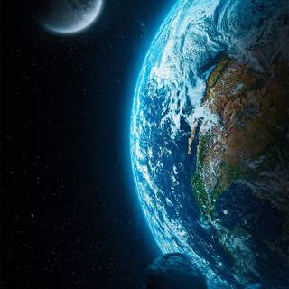 Solar system mobile wallpaper