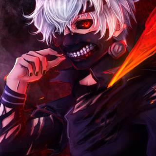 Ken Kaneki mobile wallpaper