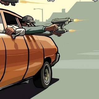 GTA San Andreas mobile wallpaper