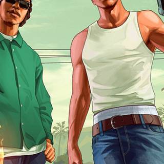 GTA San Andreas mobile wallpaper