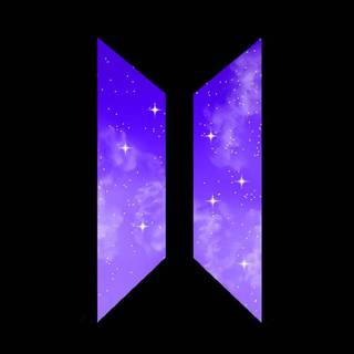 BTS logo mobile wallpaper