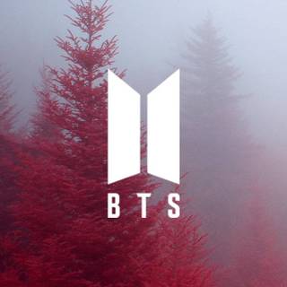 BTS logo mobile wallpaper