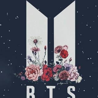 BTS logo mobile wallpaper