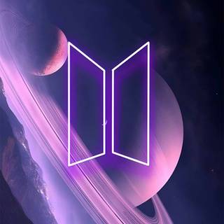 BTS logo mobile wallpaper