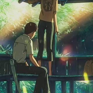 Garden mobile wallpaper