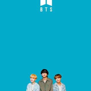 BTS logo mobile wallpaper