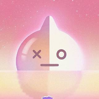 BTS logo mobile wallpaper