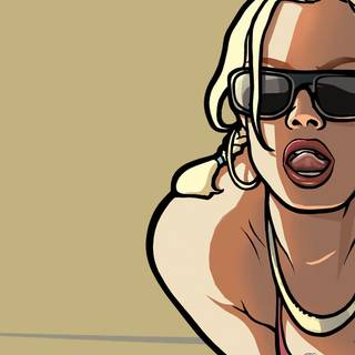 GTA San Andreas mobile wallpaper
