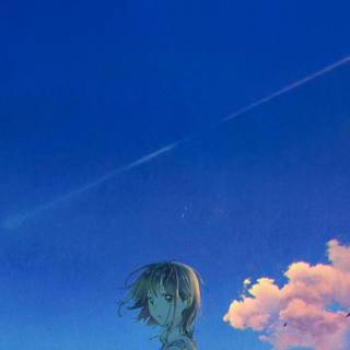 Teenage Blue wallpaper