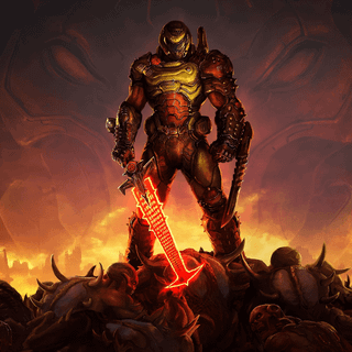 Doom Slayer 4k wallpaper