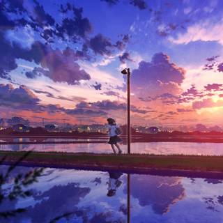 Sunrise PC 4k wallpaper