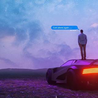 4k Cyberpunk boy wallpaper