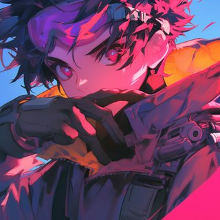 4k Cyberpunk boy wallpaper