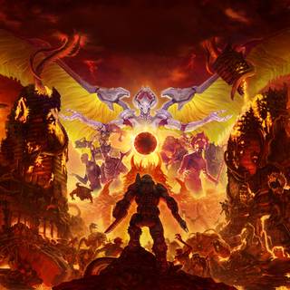 Doom Slayer 4k wallpaper