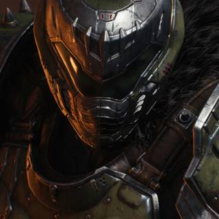 Doom Slayer 4k wallpaper