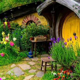 The Shire iPhone wallpaper