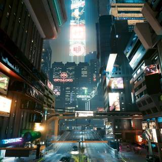 Phone 4k Cyberpunk wallpaper