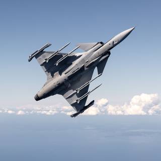 Saab JAS 39 Gripen phone wallpaper