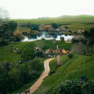 The Shire iPhone wallpaper