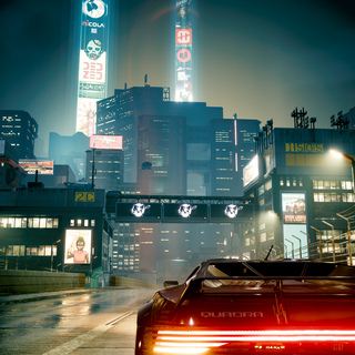 Phone 4k Cyberpunk wallpaper