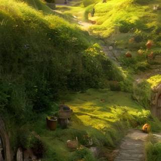 The Shire iPhone wallpaper
