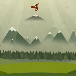 The Shire iPhone wallpaper