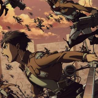 Attack On Titan HD iPhone wallpaper