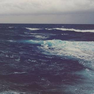 Dark ocean iPhone wallpaper