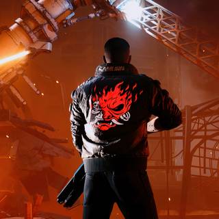 Phone 4k Cyberpunk wallpaper