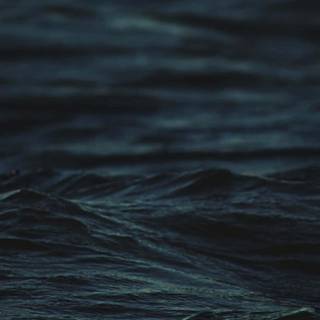 Dark ocean iPhone wallpaper