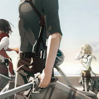 Attack On Titan HD iPhone wallpaper