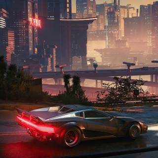 Phone 4k Cyberpunk wallpaper