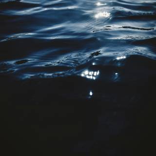 Dark ocean iPhone wallpaper