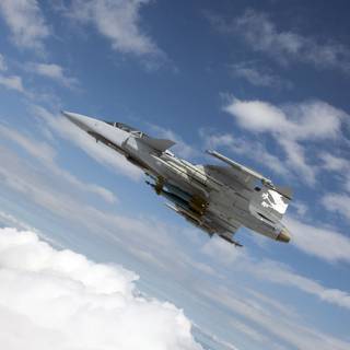 Saab JAS 39 Gripen phone wallpaper