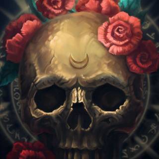 Skull iPhone 6 wallpaper