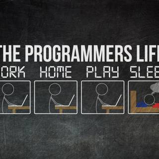 Desktop programmer wallpaper