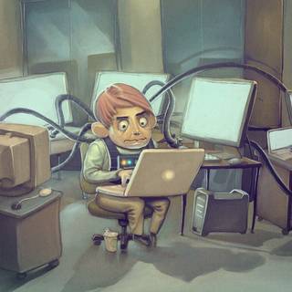 Desktop programmer wallpaper