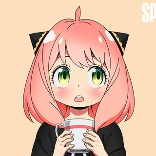 Anya Forger desktop wallpaper