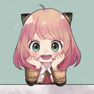 Anya Forger desktop wallpaper