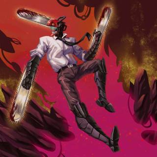 Denji desktop wallpaper