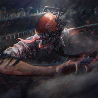 Denji desktop wallpaper