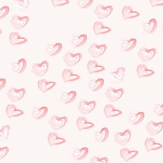 Heart aesthetic desktop wallpaper