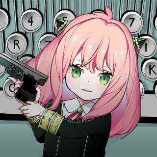 Anya Forger desktop wallpaper