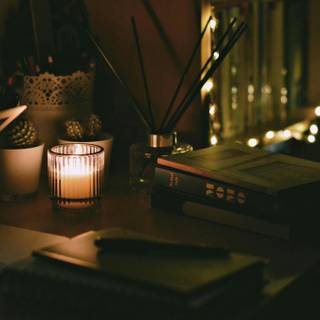 Aesthetic study desktop wallpaper