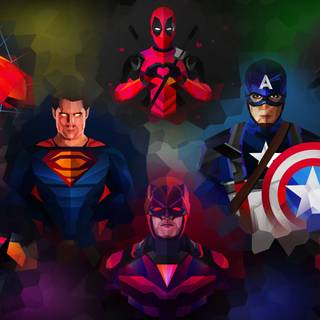 Desktop superhero wallpaper