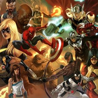 Marvel Comic desktop wallpaper