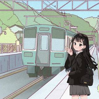 Anime cute desktop wallpaper