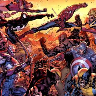 Marvel Comic desktop wallpaper